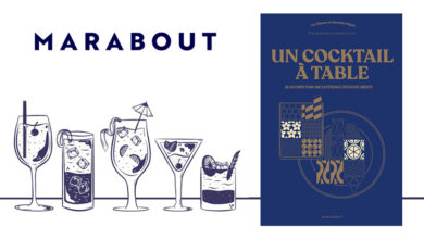 Un cocktail à table