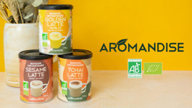AROMANDISE : nouvelles boissons instantanées Bio