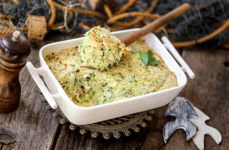 Brandade de morue herbes