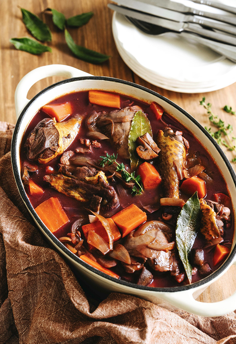 Pintade forestière Bourguignon