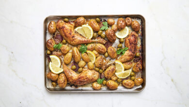 One pan poulet citron