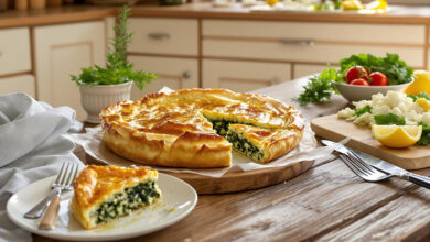 Spanakopita traditionnelle