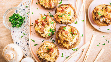 Champignons farcis