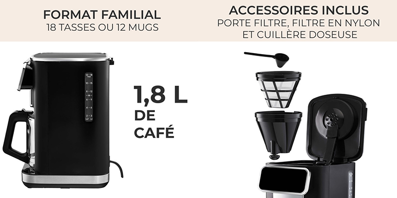 Cafetière filtre automatique