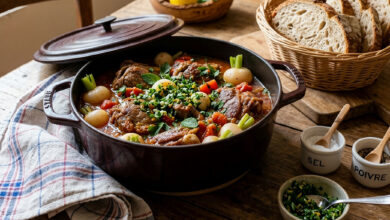 Sauté d’agneau petits navets