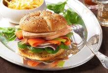 Burger Foie Gras mi-cuit Magret séché