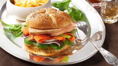Burger Foie Gras mi-cuit Magret séché