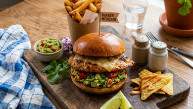 Burger Mexicain poulet