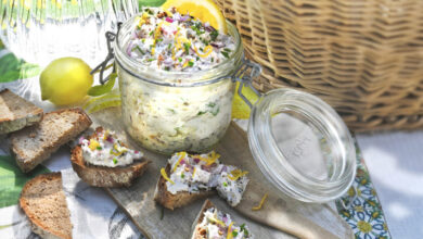Tartinade de maquereaux fromage frais citron