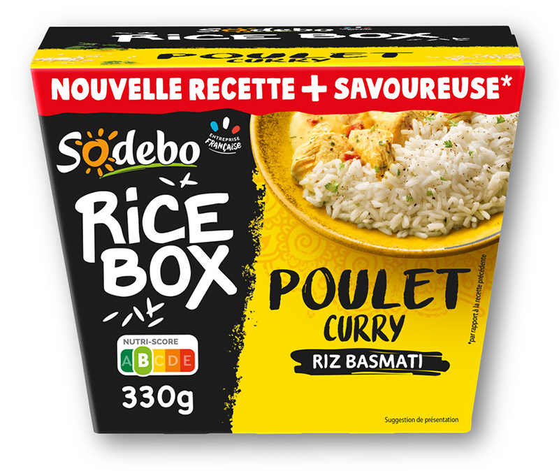 Rice Box Poulet Curry