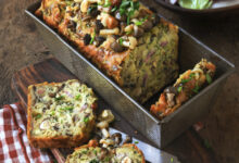 Cake aux champignons Abondance