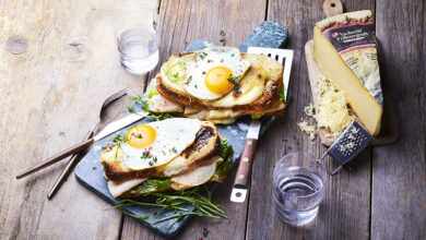 Croque madame fondant Vacherin® Fribourgeois AOP