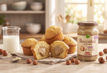 Muffin cœur fondant Nocciolata Bianca