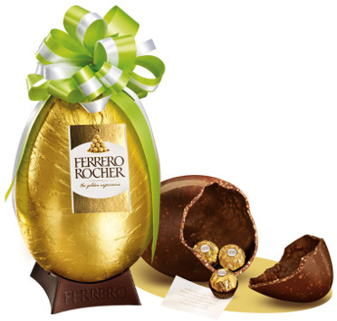 Ferrero Rocher dévoile son œuf de Pâques au chocolat noir - Faire Savoir  Faire