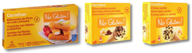 Carrefour De Mobilise Pour Democratiser Les Produits Sans Gluten Et Propose Desormais Une Gamme De Produits Reduits En Lactose A Vos Assiettes Recettes De Cuisine Illustrees