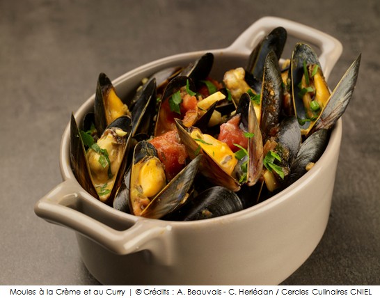 Moules à la Crème et au Curry - A Vos Assiettes, Recettes de cuisine ...