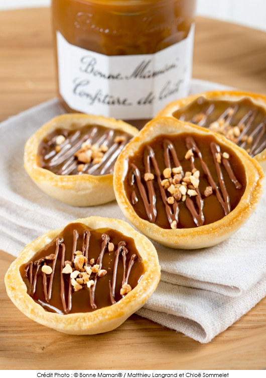 Tartelettes à La Confiture De Lait Bonne Maman® | A Vos Assiettes