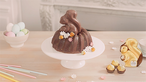 Bundt Cake Au Chocolat Et Aux Noisettes A Vos Assiettes Recettes De Cuisine Illustrees