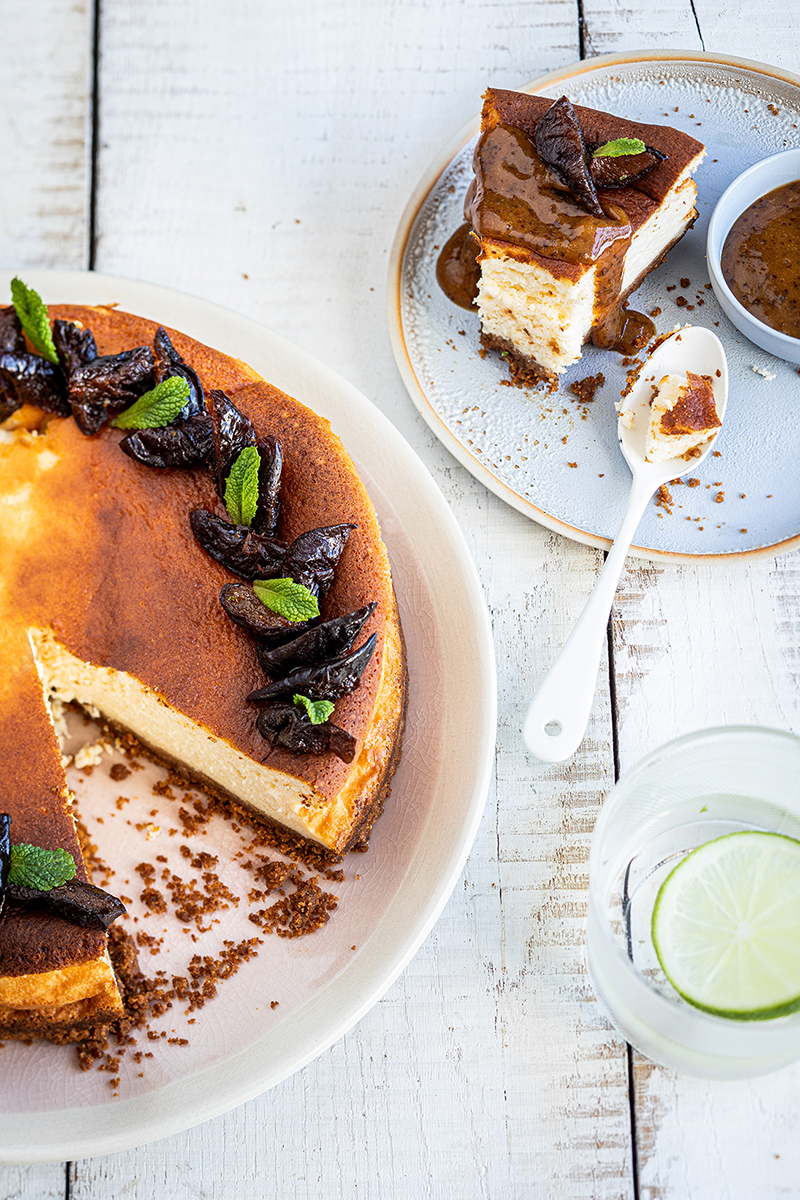 Gâteau Au Fromage Blanc Aux Pruneaux Dagen Igp A Vos Assiettes 