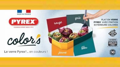 Pyrex Color's gamme