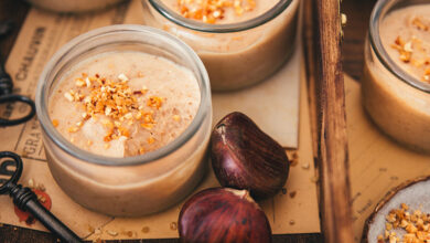 Mousse marrons