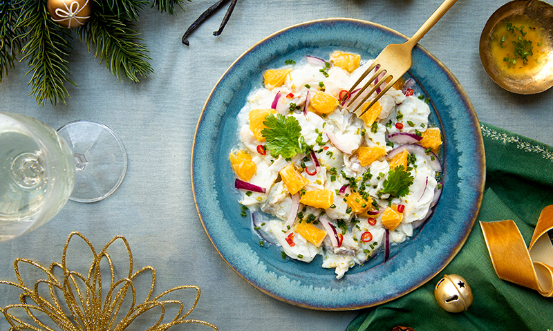 Ceviche D’églefin Agrumes Et Vanille | A Vos Assiettes