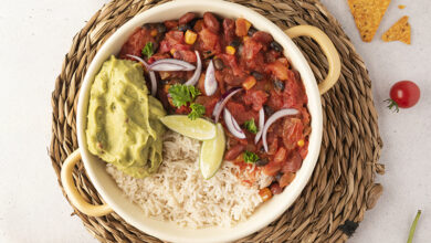 Bowl chili veggie