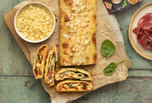 Stromboli épinards, coppa Spécial Pizza Entremont