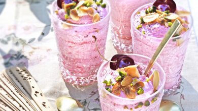Mousse cerise