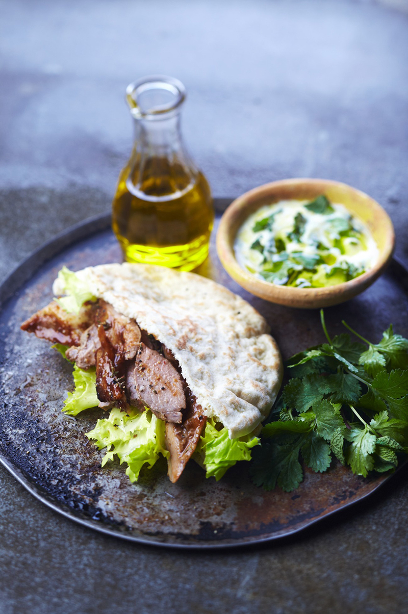 Pitas à l’agneau