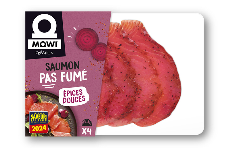 Saumon PAS FUMÉ Betterave & Épices douces