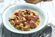 Gnocchis Saucisse de Morteau IGP, Comté AOP vin jaune