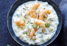 Risotto crevettes Bresse Bleu®