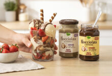 Cornet fraise façon Nocciolata Bianca & Intense